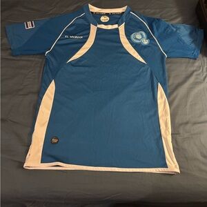 Blue and White El Salvador Soccer Jersey